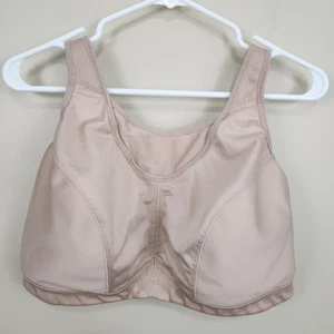 GLAMORISE #1066 No-Bounce Camisole Sports Bra Wirefree Full Coverage SZ 44DD - Picture 1 of 6