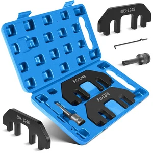 303-1248 Camshaft Holding Tool and Chain Tensioner Set for Ford 3.5L 3.7L 4V - Picture 1 of 16
