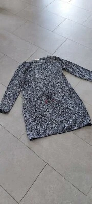 Skunkfunk Damen Kleid Sommerkleid Tunika Gr.38, schwarz-weiss, wneu - Bild 1 von 4