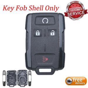 Replacement Key Fob Case Shell For 2014 2015 2016 2017 2018 2019 Chevy Silverado - Picture 1 of 8