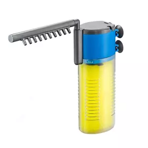 AD 53 GPH 3-in-1 Internal Filter Pump Oxygen Rain Fish Tank - Picture 1 of 6