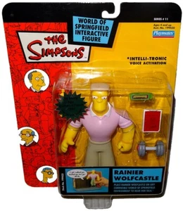 Simpsons Rainier Wolfcastle Action Figure WOS MIB Series 11 Playmates Toy ! - Picture 1 of 1