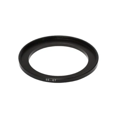 55mm to 67mm Step-Up Lens Filter Ring Adapter - Image 1 of 4