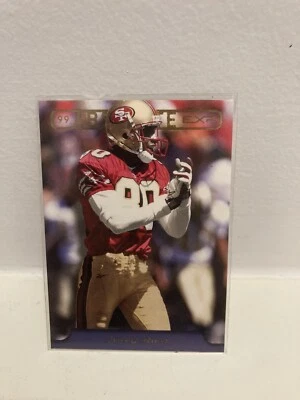 Jerry Rice 1999 Playoff Absolute EXP Card #171 NFL HOF San Francisco 49ers - Image 1 of 2