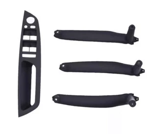 Per BMW X5 E70 X6 E71 Maniglie Interne Anteriori+Posteriori NERE 2006/2014 - Imagen 1 de 2
