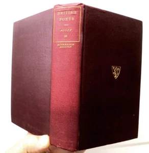 Poetical Works of Sir Walter Scott (British Poets River), ca 1890, Houghton-M. - Picture 1 of 12