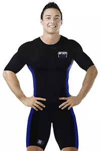 Abnehmen Neopren Schwitz Sauna Anzug HERREN Neopren Sport Fitnessstudio Boxen MMA 13930 - Bild 1 von 5