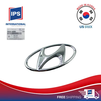 ⭐ПОДЛИННЫЙ⭐ ЗНАК СИМВОЛА ЗАДНЕЙ ЭМБЛЕМЫ *H* для АКЦЕНТА, TUCSON, SONATA, VERACRUZ - Изображение 1 из 4