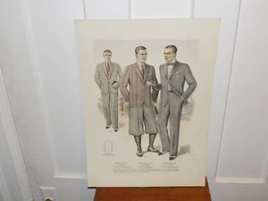 Vintage 1920’s Taylor Men’s Suit Store Cardboard Display - Picture 1 of 4