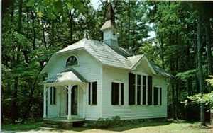 1960s TN Postcard Hughes Public Library Rugby Tenn Opened 1882 Unposted - Picture 1 of 2