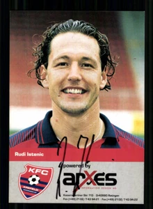 Rudi Istenic Autogrammkarte KFC Uerdingen 2000-01 Original Signiert - Bild 1 von 2