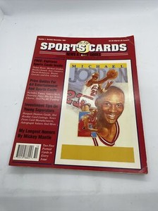 1991 Oct/Nov #1 Vintage Michael Jordan Allan Kaye's Sports Cards Price Guide