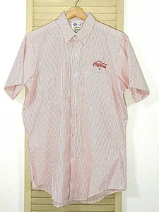 Camisa Uniforme De Entrega Coca Cola Riverside Vintage Talla 16-1/2 Manga Corta - Imagen 1 de 4