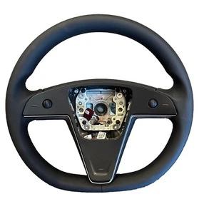 Tesla Model X/S Steering Wheel Round 2021-2026 OEM New Tesla Genuine Middle Horn - Bild 1 von 12