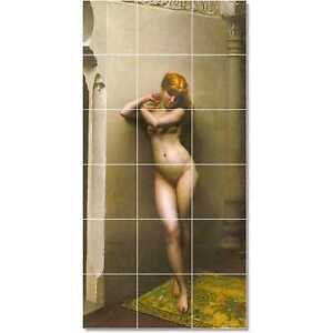 Luis Riccardo Falero Nude Fliese Wandbild PT22402. 36x72 (18) 12x12 Fliesen