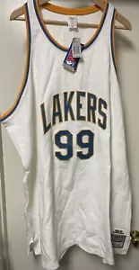 AUTHENTIC MITCHELL & NESS NBA LA LAKERS GEORGE MIKAN JERSEY 1952-53 "RARE" SZ 60 - Picture 1 of 7