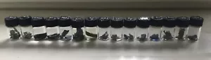 Set rare earth metals - periodic table element samples in vials - Picture 1 of 4