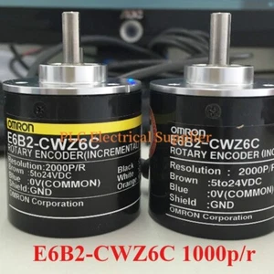1PC OMRON 1000P Incremental Rotary Encoder 1000p/r 6mm Shaft 5-24vdc E6B2-CWZ6C - Picture 1 of 4