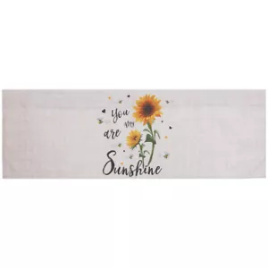 Sunflower Printing Valance Kitchen Short Valances Decor Kitchen Window Curtain - Picture 1 of 11