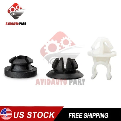 3X Car Hood Support Prop Rod Holder Clip Auto Parts Set for Honda Accord Odyssey - Image 1 of 4