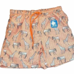 Mr. Swim Swim Trunks Water Shorts Animal Print Mens Size XXL Waist - Picture 1 of 7
