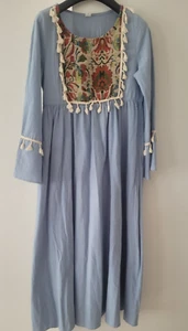 Girls Boho long Dress Size 13 Years - Picture 1 of 4