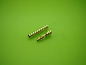 TEAM NOVAK 5721 2mm Gold Bullet Connector Male+Female 6 FOR RC AIRPLANES 