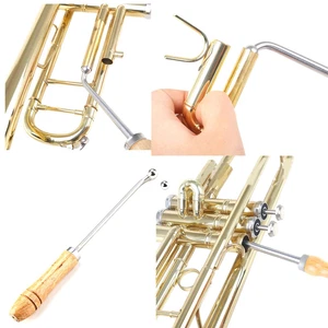 Sax Repair Tool Durable Metal Ball Head Saxophone Repair Tool Wide Match Good - Bild 1 von 22