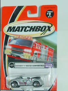 MATCHBOX 2001 #1 CONCEPT 1 BEETLE CONVERTIBLE - Picture 1 of 5