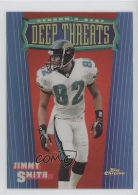 1999 Topps Chrome Season's Best Deep Threats Refractor Jimmy Smith #SB15 - Image 1 of 2