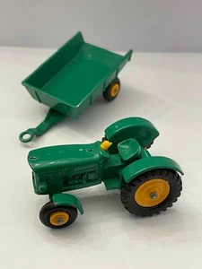 Matchbox Lesney#s 50 and 51 - John Deere Tractor and Tipping Trailer - Picture 1 of 8