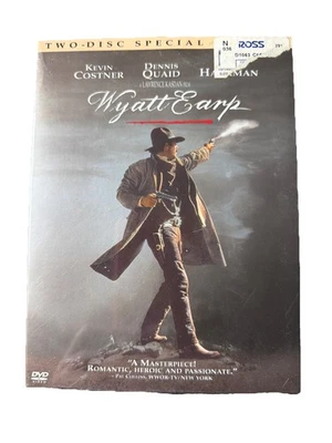 Wyatt Earp 2-Disc DVD Special Edition Kevin Costner New Sealed Movie Film - Image 1 of 2