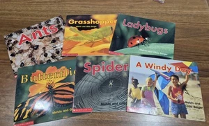 6 x Insects Books & Windy Day – by Melvin and Gilda Berger. - Picture 1 of 3