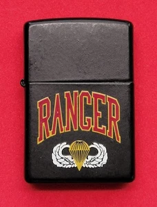 ZIPPO LIGHTER US ARMY RANGER 2001 / J OI - Picture 1 of 6