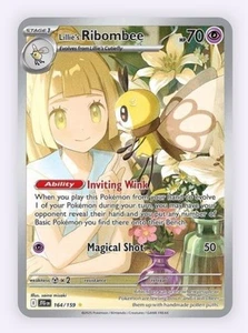 Lillie's Ribombee - 164/159 - Illustration Rare - Journey Together - NM/M - Picture 1 of 3
