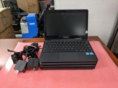 4x Samsung Chromebook 3 XE500C13 Celeron 3050@1.6GHz 4GB RAM 16GB SSD | C1374 Foto 1 de 4