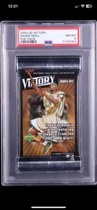 Lebron Jakes Black or Gold RC? 🔥2003 UD Victory B-Ball Foil Pack PSA 8 INVEST👀 - Picture 1 of 2