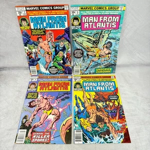 MAN FROM ATLANTIS #2–5 Lot 1978 MARVEL COMICS Books TV Series Adaptation NICE - Picture 1 of 17