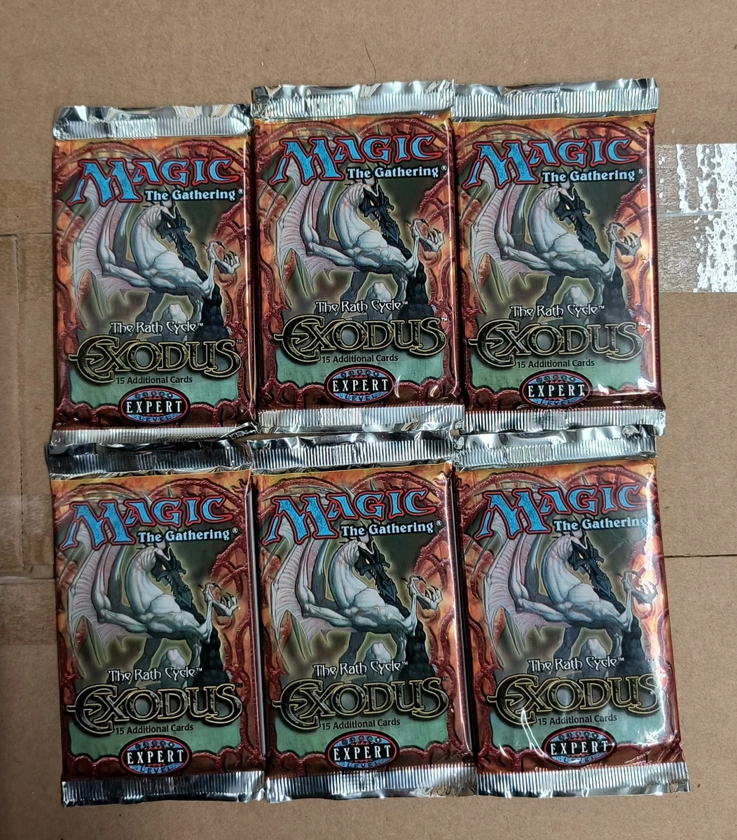 Magic: The Gathering Exodus Sealed Collectible Card Game Packs for