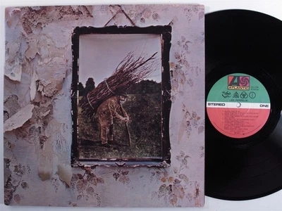 LED ZEPPELIN IV ATLANTIC LP VG+ club edition gatefold x - Bild 1 von 2