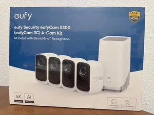 Eufy eufyCam 3C Outdoor Wireless 4K Face Recognition Camera - S300 ( 4 Cam Kit) - Picture 1 of 9