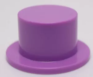 Lego Medium Lavender Minifigure Headgear Hat Top Hat - Picture 1 of 2