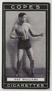 COPE COPES-BOXERS BOXING 1915-#033- NAT WILLIAMS  - Picture 1 of 2