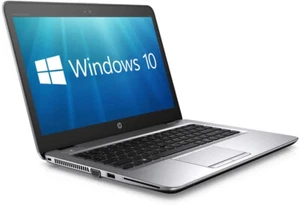 HP EliteBook 840 G3 14" FAST Laptop i5 6th Gen 8GB 256GB SSD Win 10 - Very Good - Picture 1 of 5