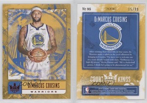 2018-19 Panini Court Kings Ruby /99 DeMarcus Cousins #95