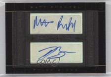 2015-16 Panini Anthology Dual Auto /299 Matt Puempel Tyler Biggs #A2-10 Auto