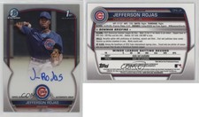 2023 Bowman Chrome Prospect Auto Refractor /499 Jefferson Rojas #CPA-JR Auto