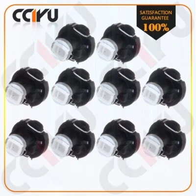 10 Piezas 1-2835-SMD T3 Neo Cuña LED Azul Coche Cluster A/C Clima Base Luces Bombilla Foto 1 de 4