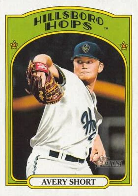 2021 TOPPS HERITAGE MINORS (#46) - AVERY SHORT - Image 1 of 2