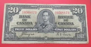Willie: Canada 20 dollars 1937 - Picture 1 of 2